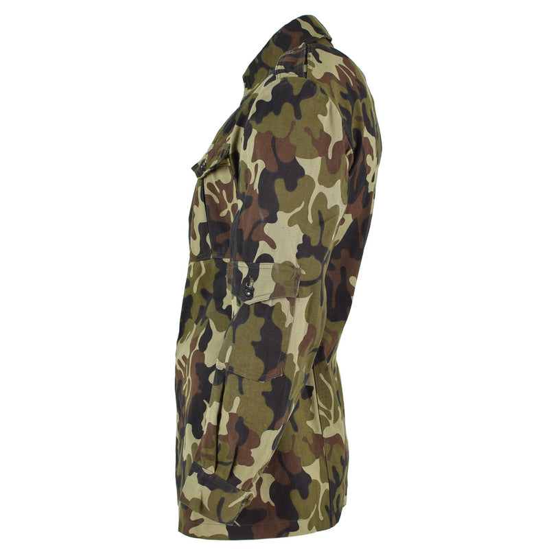Oryginalna kurtka polowa oddziałów rumuńskich M93 Camo Leaf BDU Parkha Wojskowe wydanie