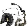Adapter szynowy do hełmu EARMOR M16A ARC Ochronniki słuchu serii PLUS Coyote Brown