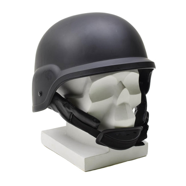 Oryginalny brytyjski wojskowy czarny hełm plastikowy MK7 TACTICAL Training Gear Nowy