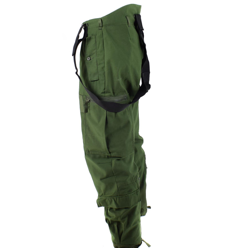 Oryginalne szwedzkie spodnie tankowców termicznych M90 Olive BDU BDU Spodery W