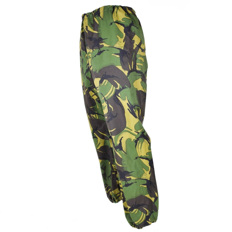 Oryginalny brytyjska armia wojskowa DPM Camo deszczowe spodnie wodoodporne Goretex