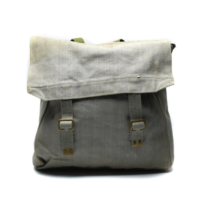 Oryginalna armia brytyjska M37 Haversack Canvas Grey Pack Wojska wojen boczna