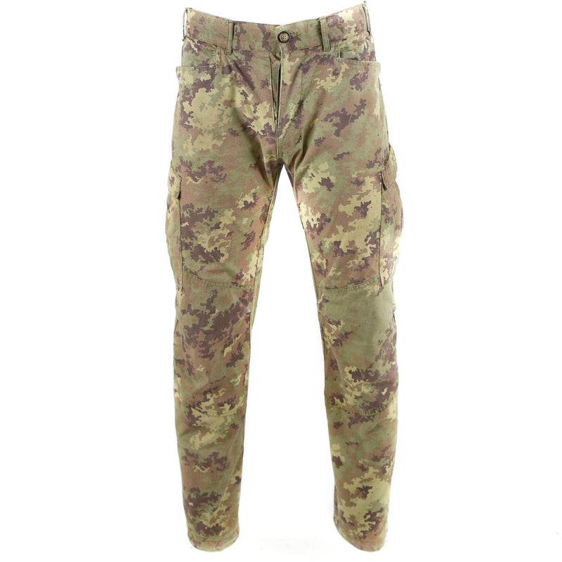 Oryginalna armia włoska RIP STOP Pustynne spodnie Camo Camo Pants