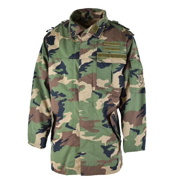 Oryginalna vintage słowacka kurtka polowa M97 Camo Combat Combat Parka New