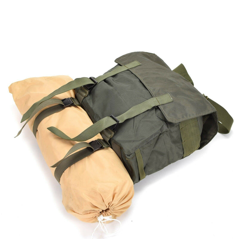 Oryginalny austriacki dzień bojowy Pakiet Wojskowy Torba Haversack Olive