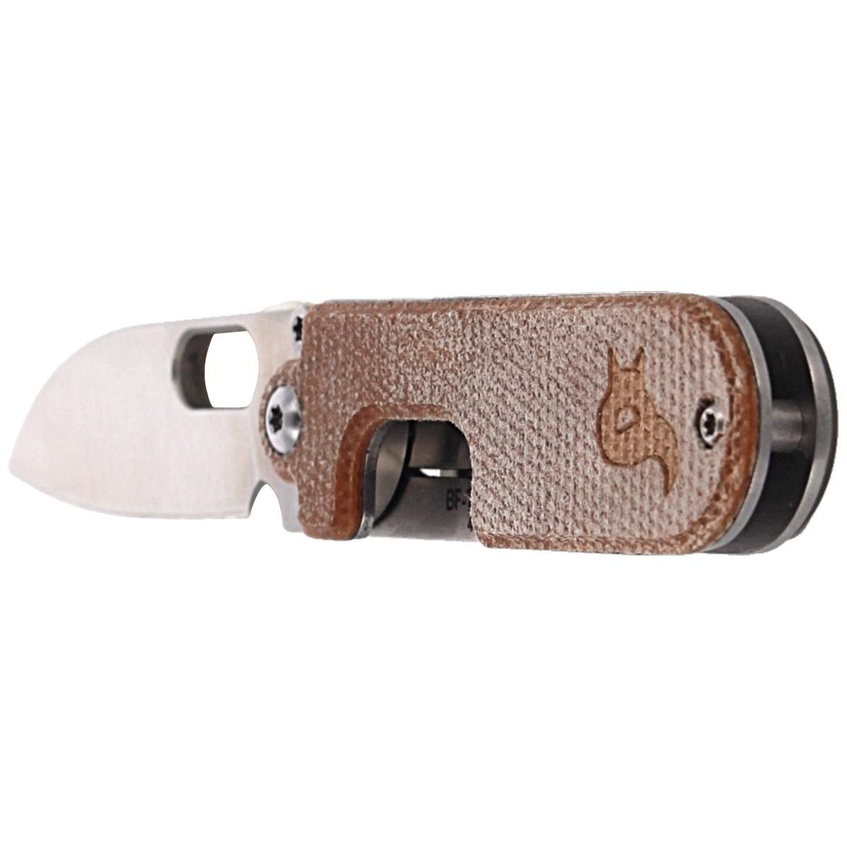 Nóż składany Fox Knives BEAN GEN2 z rękojeścią Micarta ze stali nierdzewnej 440C