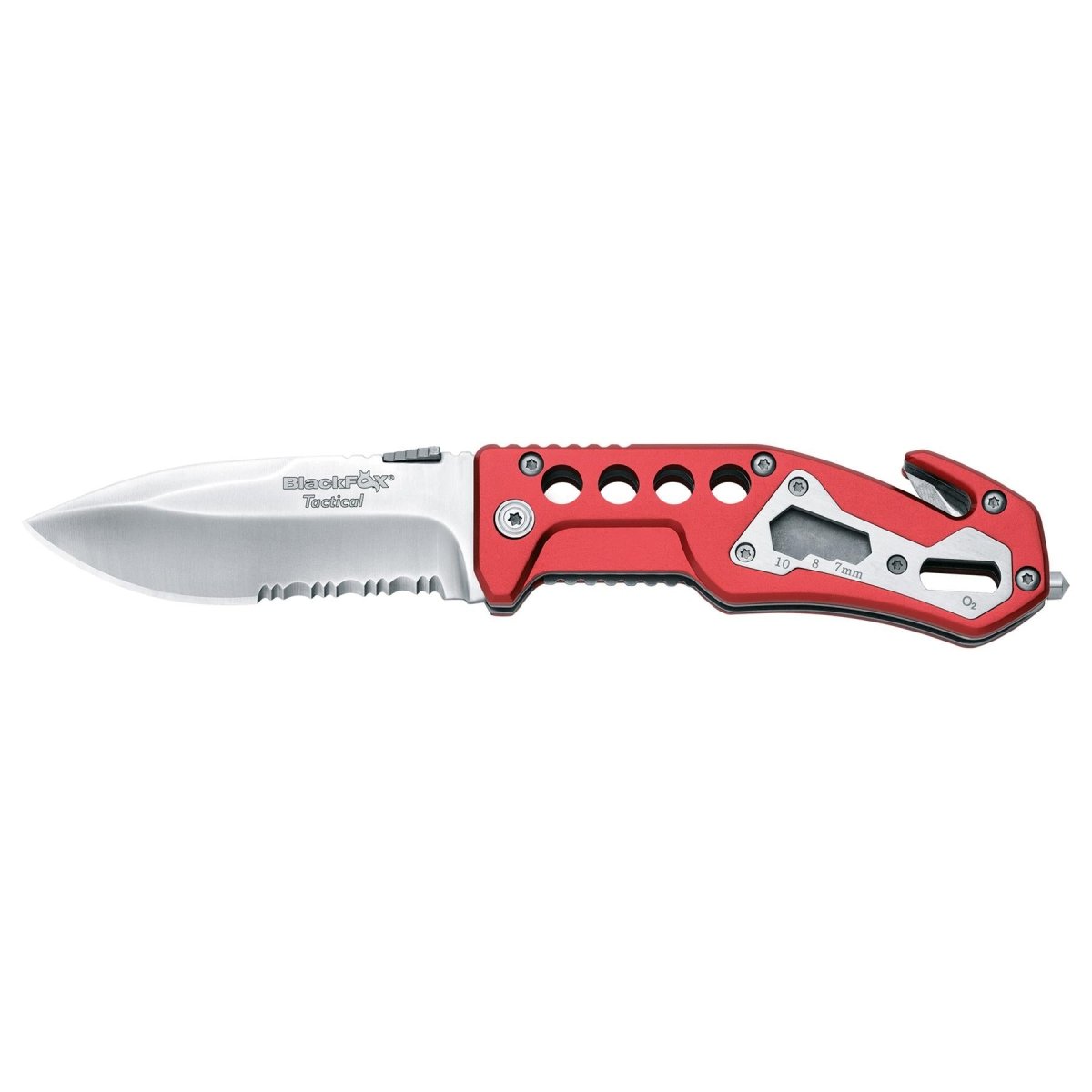 Składany scyzoryk Fox Knives BF-117 Stal nierdzewna AISI 440A Rękojeść pomarańczowa