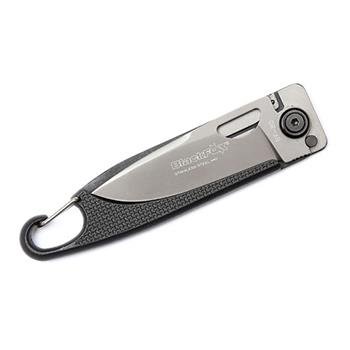 Nóż składany Fox Knives marki Baroni, rękojeść ze stali 440 pokrytej tytanem, zytel w kolorze czarnym