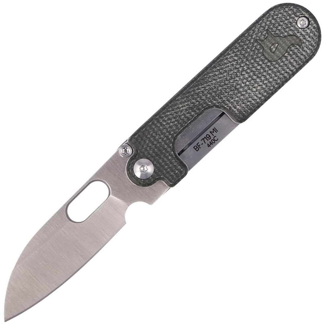 Składany scyzoryk Fox Knives Brand BEAN GEN2 ze stali nierdzewnej 440C powlekanej satynowo