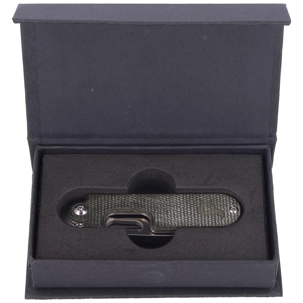 Składany scyzoryk Fox Knives Brand BEAN GEN2 ze stali nierdzewnej 440C powlekanej satynowo