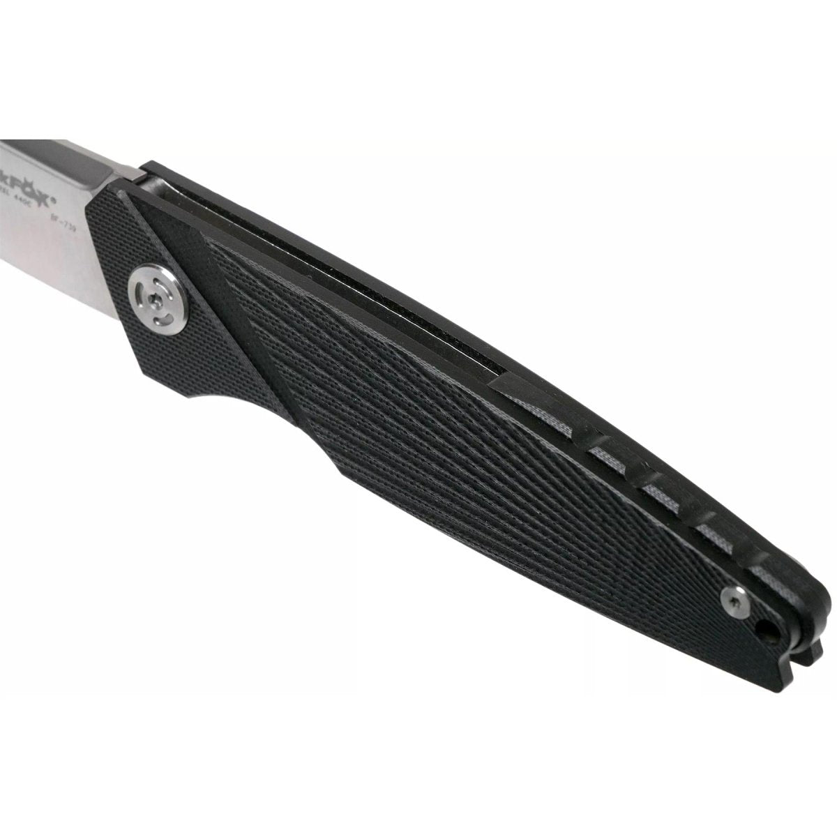 Fox Knives Markowy składany scyzoryk METROPOLIS ze stali nierdzewnej 440C powlekanej satynowo