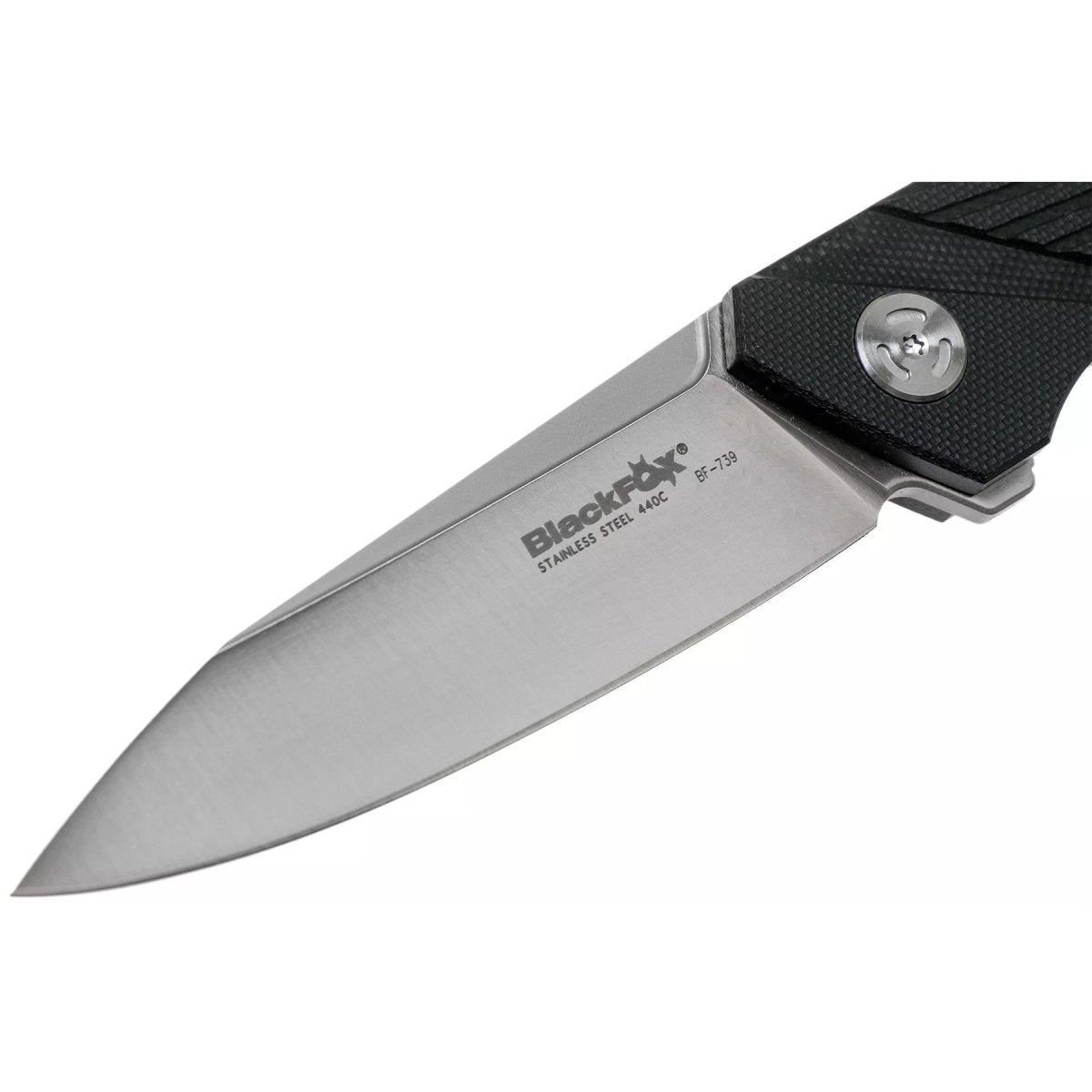 Fox Knives Markowy składany scyzoryk METROPOLIS ze stali nierdzewnej 440C powlekanej satynowo