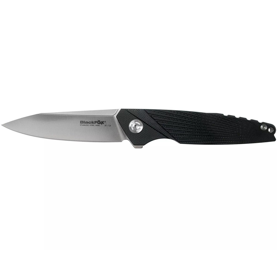 Fox Knives Markowy składany scyzoryk METROPOLIS ze stali nierdzewnej 440C powlekanej satynowo