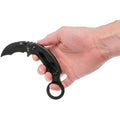 Fox Knives Marka Włochy Chiropteka Nóż składany Karambit ze stali nierdzewnej w kolorze czarnym