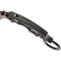 Fox Knives Marka Włochy Chiropteka Nóż składany Karambit ze stali nierdzewnej w kolorze czarnym