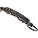 Fox Knives Marka Włochy Chiropteka Nóż składany Karambit ze stali nierdzewnej w kolorze czarnym