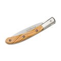 Nóż składany Fox Knives włoskiej marki Elite ze stali nierdzewnej N690CO z drewna oliwnego