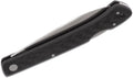 Nóż składany Fox Knives włoskiej marki, rękojeść ze stali nierdzewnej 440C z włókna węglowego