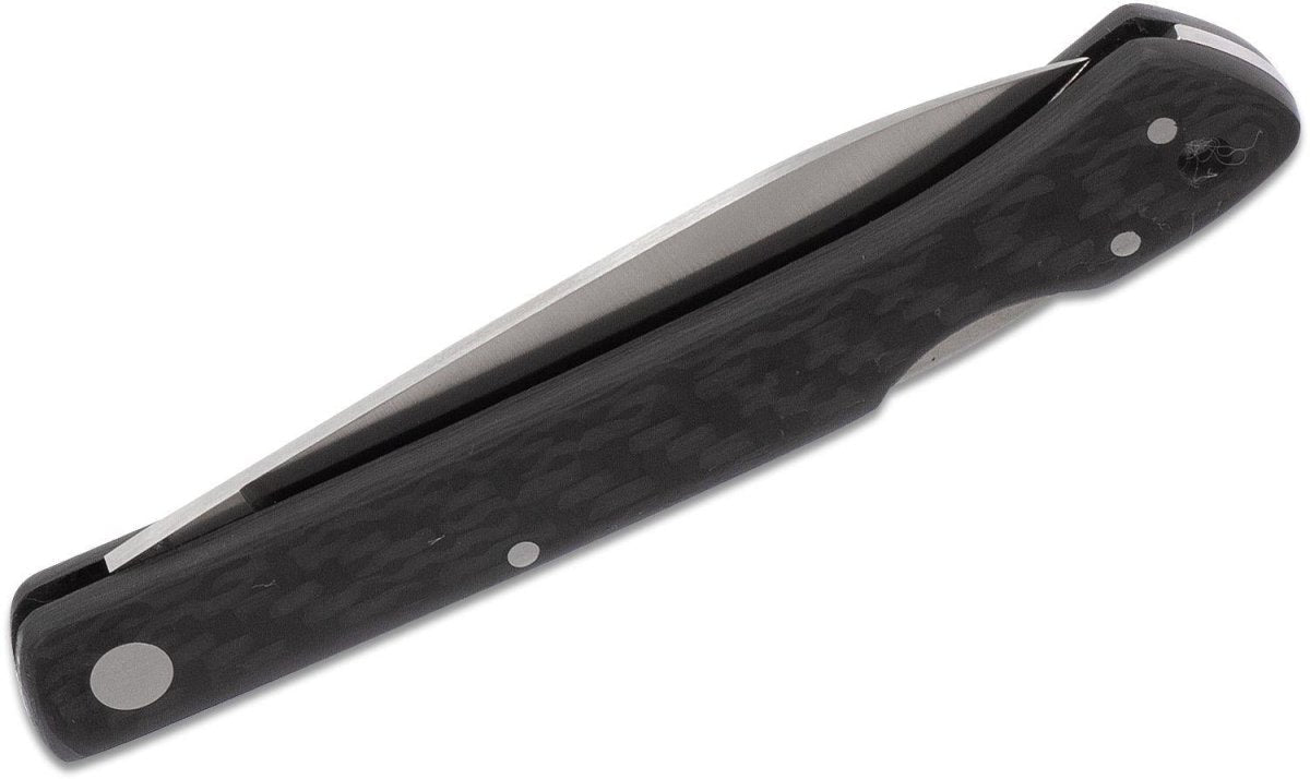 Nóż składany Fox Knives włoskiej marki, rękojeść ze stali nierdzewnej 440C z włókna węglowego