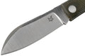 Nóż składany Fox Knives włoskiej marki Livri ze stali nierdzewnej M390 Green Micarta