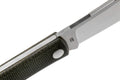 Nóż składany Fox Knives włoskiej marki Livri ze stali nierdzewnej M390 Green Micarta