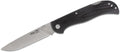Fox Knives włoskiej marki model 500 czarny składany scyzoryk ze stali nierdzewnej