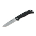 Fox Knives włoskiej marki model 500 czarny składany scyzoryk ze stali nierdzewnej
