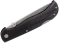 Fox Knives włoskiej marki model 500 czarny składany scyzoryk ze stali nierdzewnej