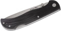 Fox Knives włoskiej marki model 500 czarny składany scyzoryk ze stali nierdzewnej