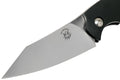 Nóż kieszonkowy Fox Knives Brand Italy SLIM DRAGOTAC ze stali nierdzewnej w kolorze czarnym