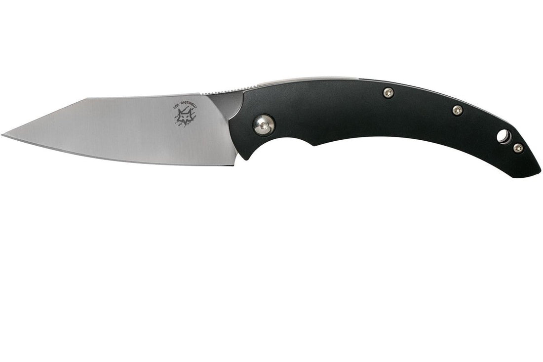 Nóż kieszonkowy Fox Knives Brand Italy SLIM DRAGOTAC ze stali nierdzewnej w kolorze czarnym