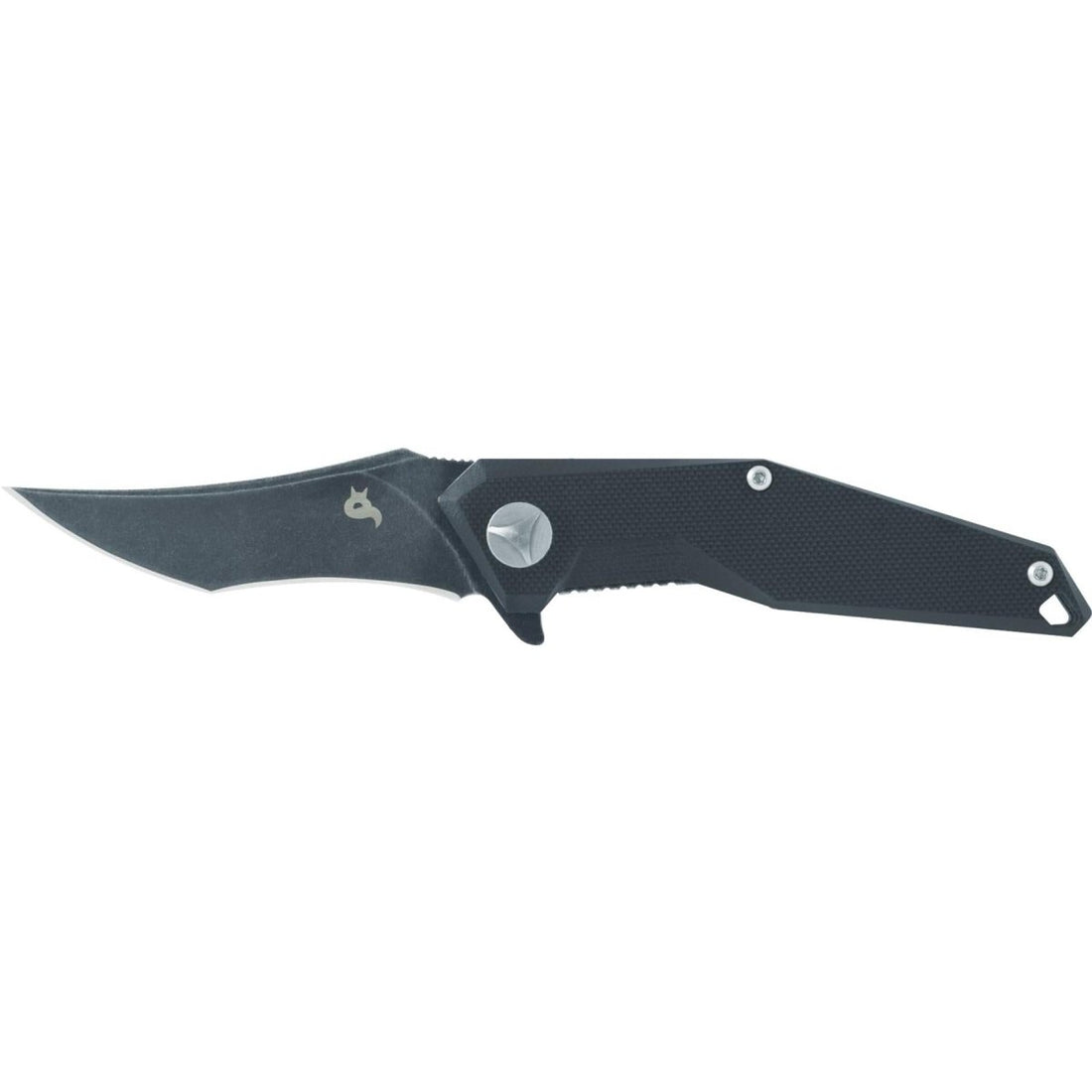 Nóż składany Fox Knives marki KRAVI SHAI z rączką z kamienia, powłoką PVD G10