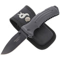 Nóż składany Fox Knives marki KUMA, rękojeść ze stali nierdzewnej 440 G10 pokryta tytanem
