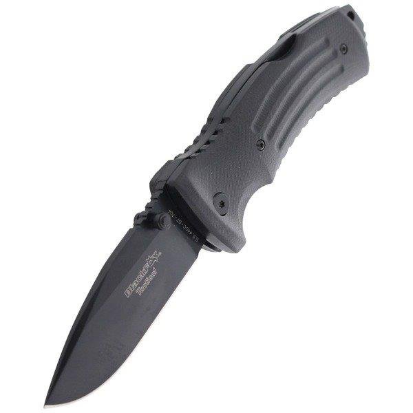 Nóż składany Fox Knives marki KUMA, rękojeść ze stali nierdzewnej 440 G10 pokryta tytanem