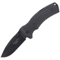 Nóż składany Fox Knives marki KUMA, rękojeść ze stali nierdzewnej 440 G10 pokryta tytanem