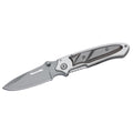 Fox Knives Markowy scyzoryk składany, pokryty tytanem, ze stali nierdzewnej 440 w kolorze czarnym