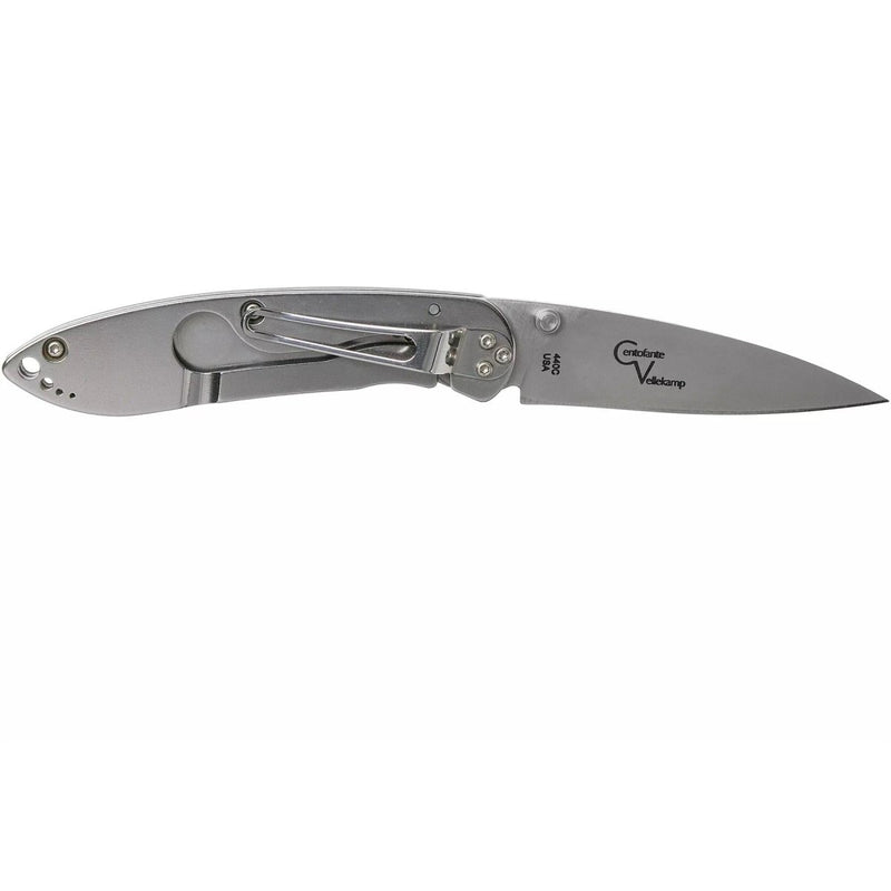 Fox Knives CITIZEN CENTOFANTE pocket knife plain spear point folding knife black - GoMilitar