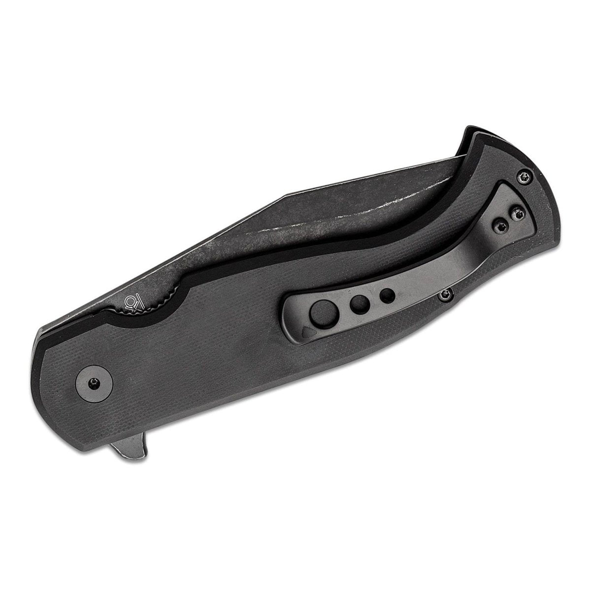 Nóż kieszonkowy Fox Knives EASTWOOD TIGER ze stali szybkotnącej D2 G10 w kolorze czarnym, taktyczny