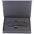 Składany scyzoryk Fox Knives ECHO 1 z czarną powłoką Idroglider Stone Wash