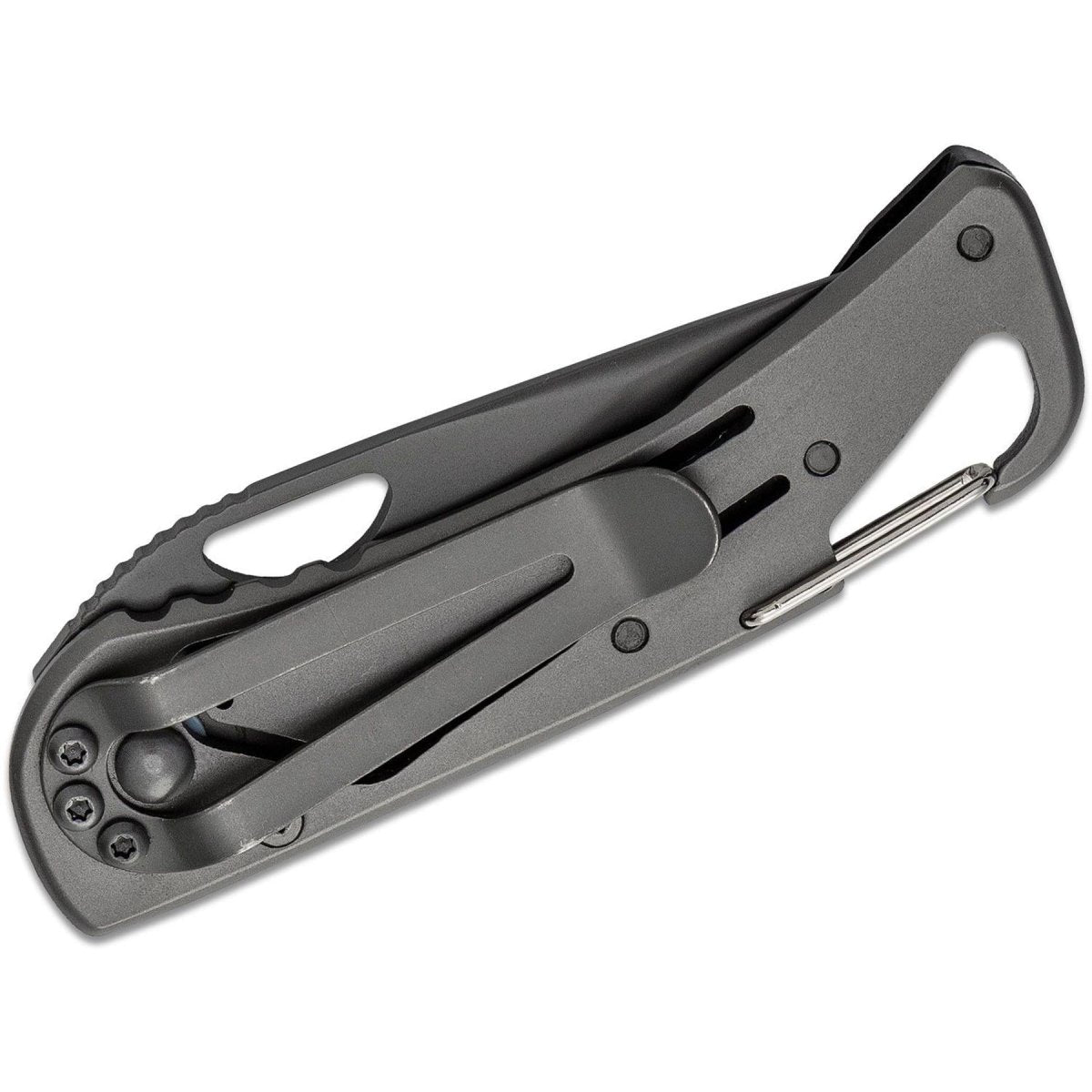 Nóż składany Fox Knives, rękojeść ze stali 440 z aluminium, pokryta czarnym tytanem