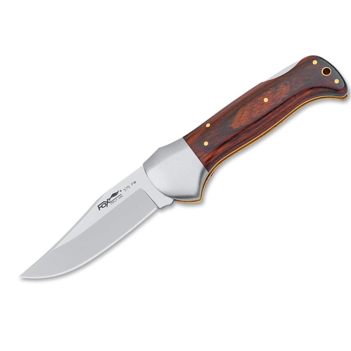 Fox Knives FOREST składany scyzoryk myśliwski narzędzie kempingowe z rękojeścią pakkawood