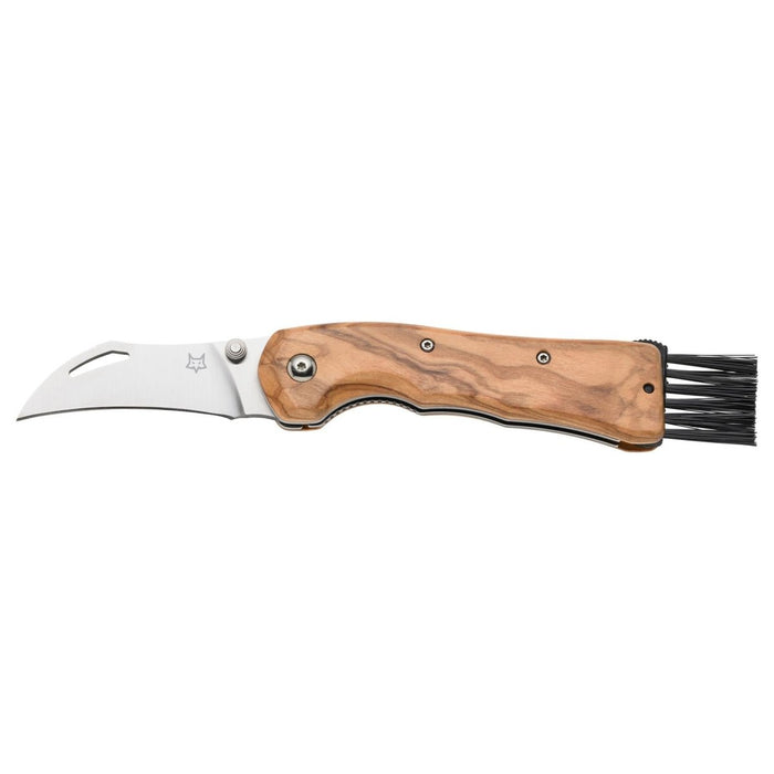 Nóż Fox Knives FOX SPORA FX-409 OL Składany nóż grzybkowy Stal nierdzewna 12C27 - GoMilitar