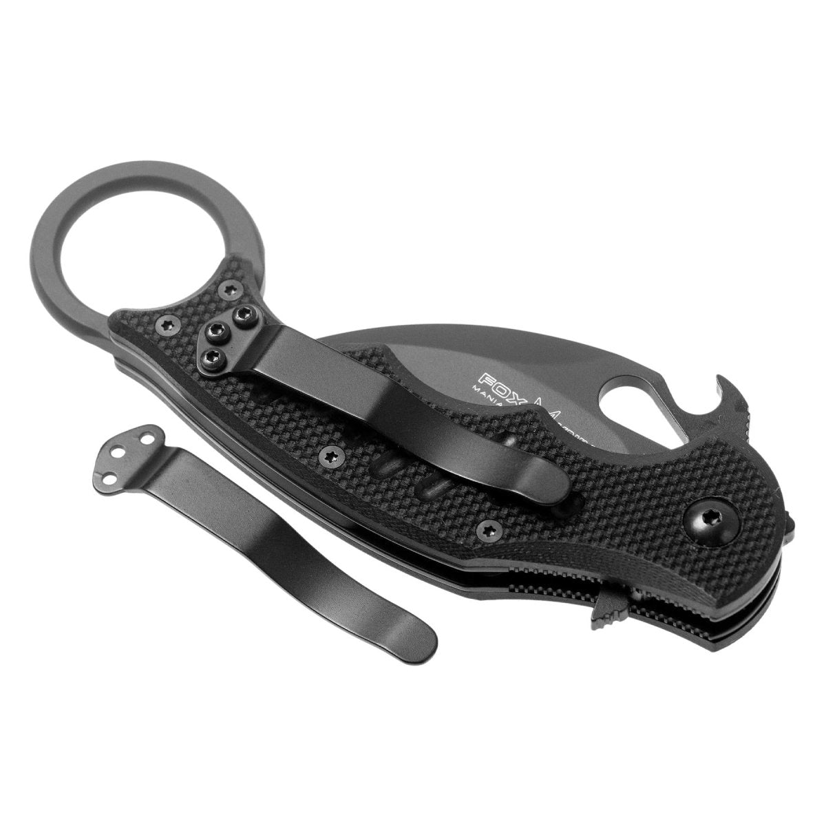 Fox Knives FX-599 FKMD mini nóż karambit składany Bohler N690Co ostrze ze stali