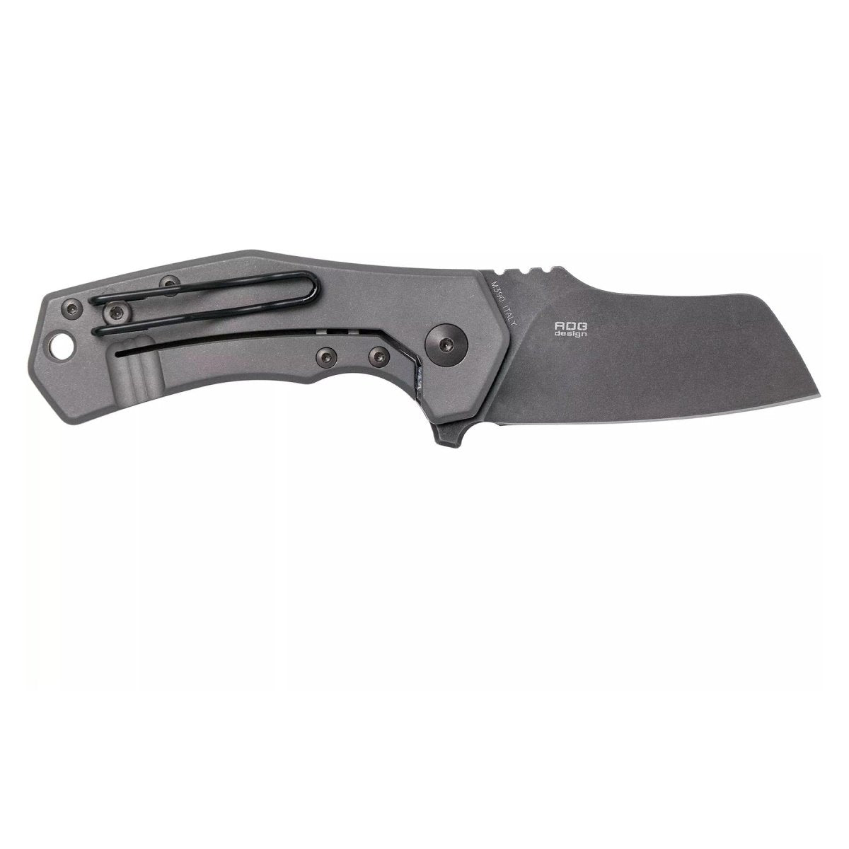 Nóż kieszonkowy Fox Knives ITALICO z owczą stopą M390, stalowy, taktyczny, kompaktowy, składany