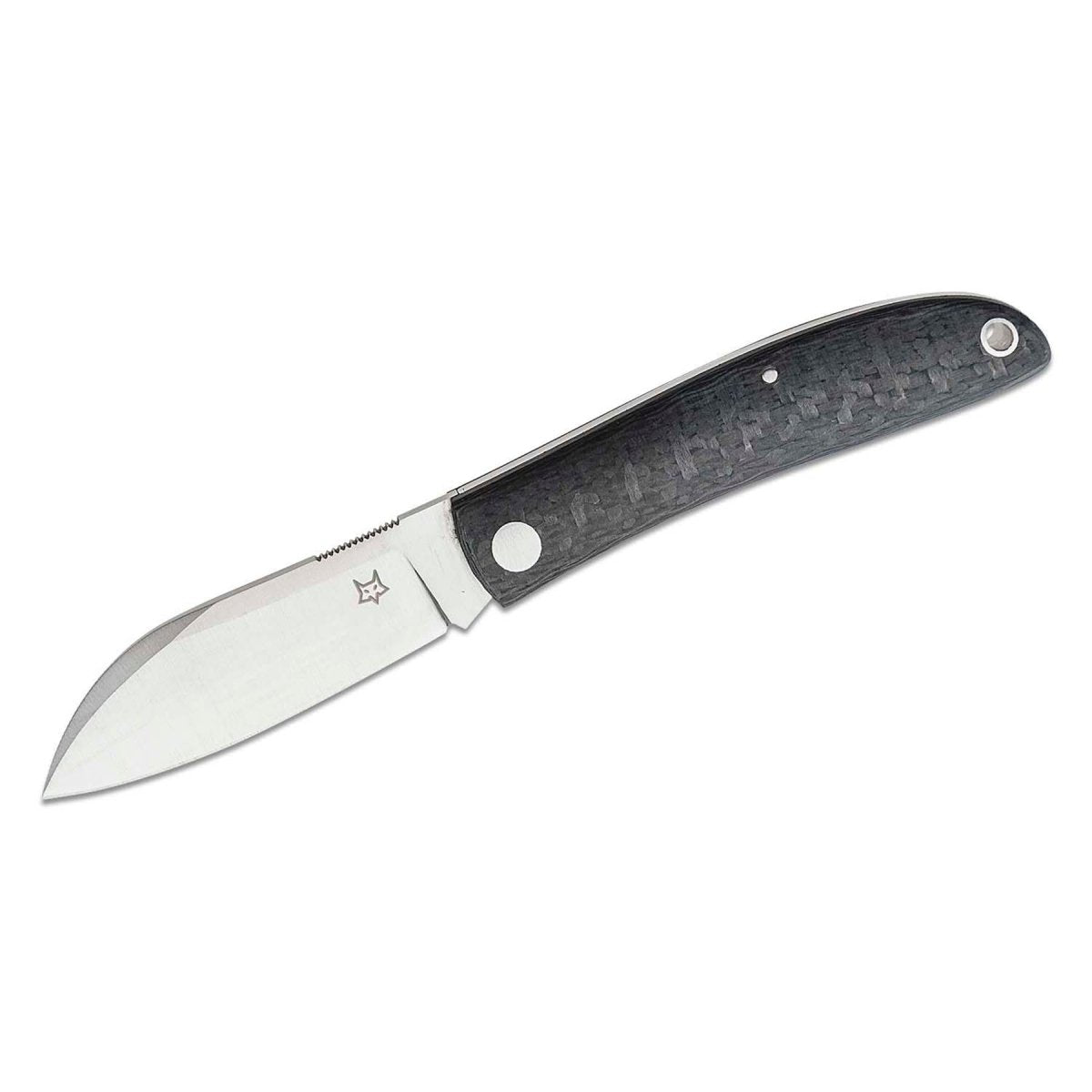 Fox Knives LIVRI Scyzoryk składany w kształcie owczej stopy, 61 HRC M390, stal węglowa