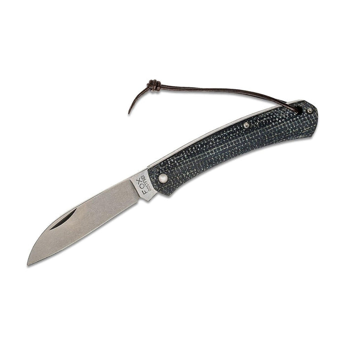 Kompaktowy scyzoryk Fox Knives NAUTA taktyczny składany ze stali 420C micarta - GoMilitar