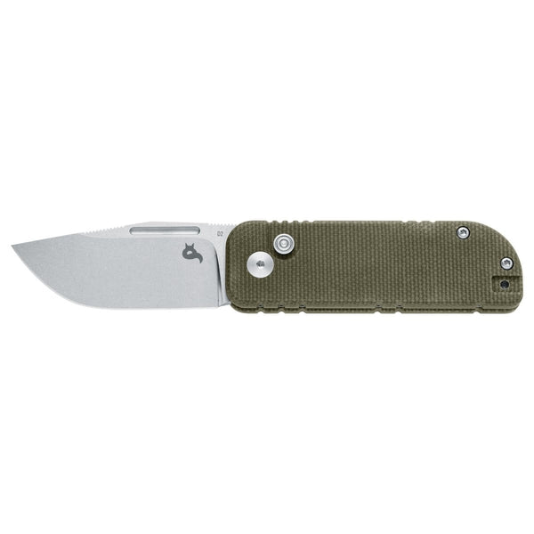 Fox Knives NU - BOWIE BF - 758 MI Folding Pocket Knife Stainless Steel D2 Blade - GoMilitar