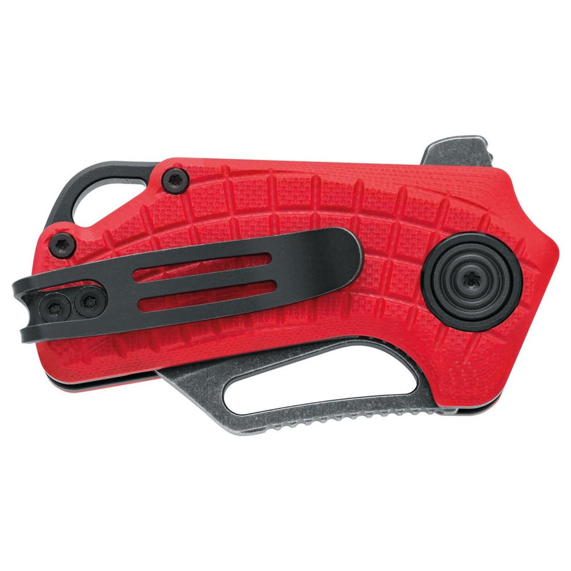 Fox Knives PUCK BF - 761 R Folding Pocket Knife Tanto Type Stainless Steel D2 - GoMilitar