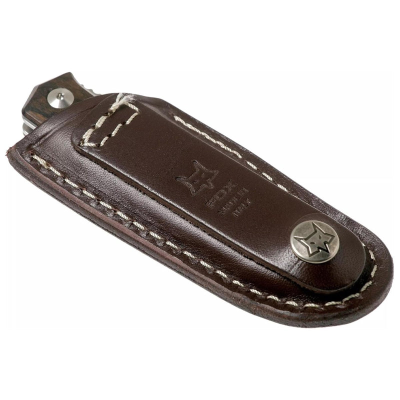 Fox Knives Terzuola Design gentlemen's pocket knife satin - coated ziricote handle - GoMilitar