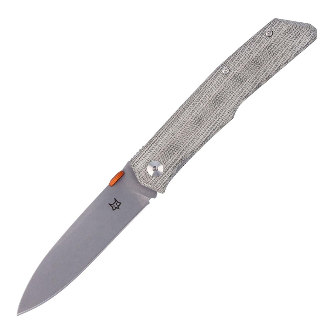 Nóż składany Fox Knives THE SICILIAN 59HRC BECUT z rękojeścią micarta ze stali nierdzewnej